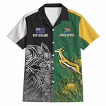 South Africa - New Zealand Greatest Rivals Rugby Custom Hawaiian Shirt Bokke Vs Kiwi