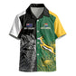 South Africa - New Zealand Greatest Rivals Rugby Custom Kid Hawaiian Shirt Bokke Vs Kiwi