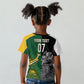 South Africa - New Zealand Greatest Rivals Rugby Custom Kid T shirt Bokke Vs Kiwi