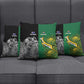 South Africa - New Zealand Greatest Rivals Rugby Pillow Cover Bokke Vs Kiwi