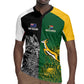 South Africa - New Zealand Greatest Rivals Rugby Custom Rugby Jersey Bokke Vs Kiwi