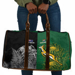 South Africa - New Zealand Greatest Rivals Rugby Travel Bag Bokke Vs Kiwi