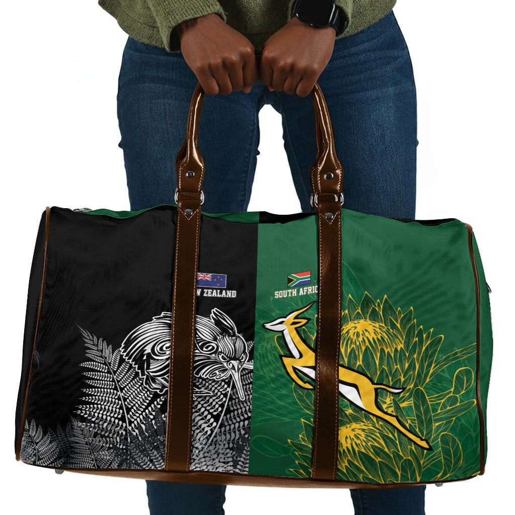 South Africa - New Zealand Greatest Rivals Rugby Travel Bag Bokke Vs Kiwi
