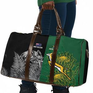 South Africa - New Zealand Greatest Rivals Rugby Travel Bag Bokke Vs Kiwi