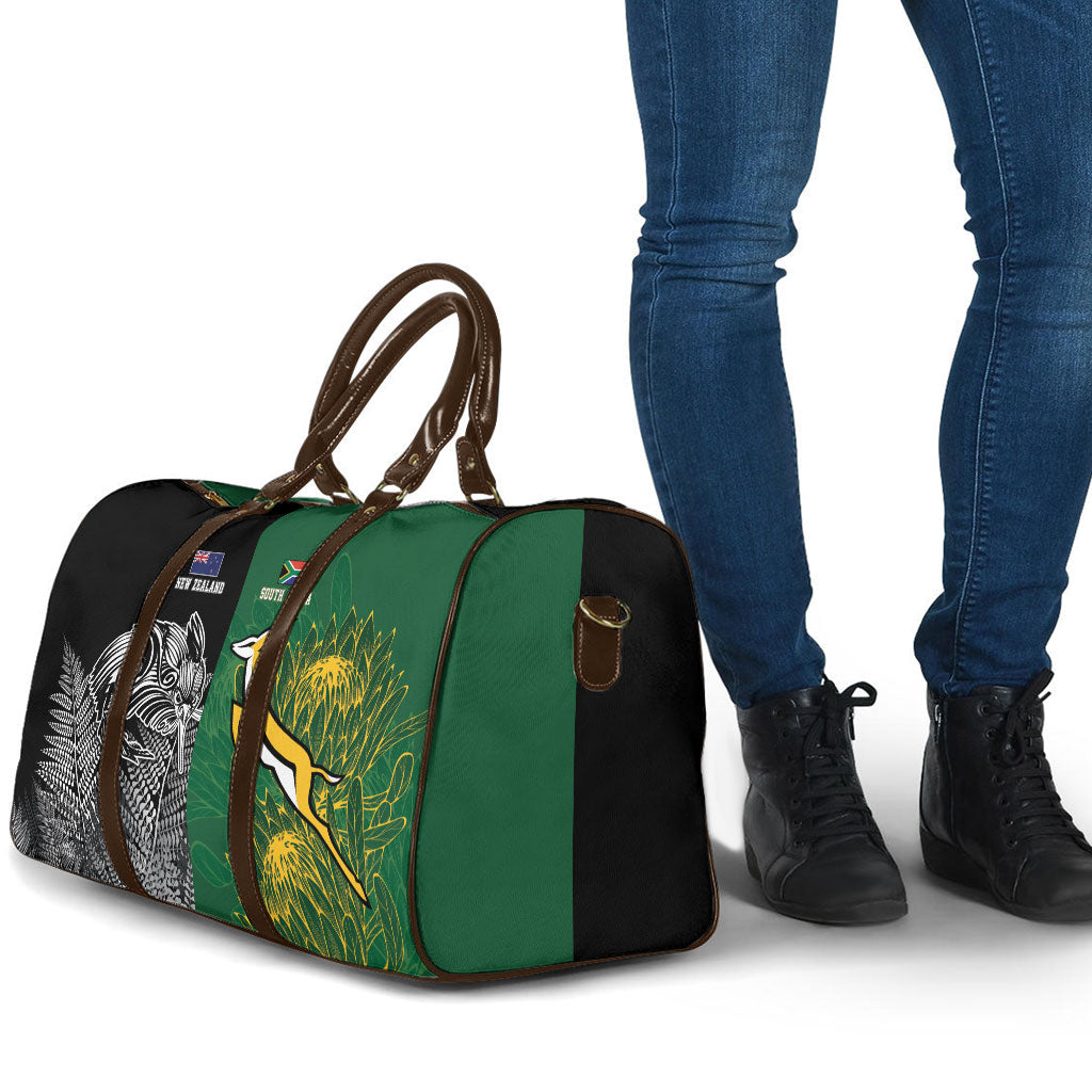 South Africa - New Zealand Greatest Rivals Rugby Travel Bag Bokke Vs Kiwi