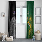 South Africa - New Zealand Greatest Rivals Rugby Window Curtain Bokke Vs Kiwi