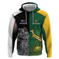 South Africa - New Zealand Greatest Rivals Rugby Custom Zip Hoodie Bokke Vs Kiwi