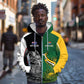 South Africa - New Zealand Greatest Rivals Rugby Custom Zip Hoodie Bokke Vs Kiwi