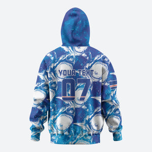 Cabo Verde WC2026 Prematch Guernsey Inspired Custom Hoodie Tubaroes Azuis Making History