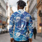 Cabo Verde WC2026 Prematch Guernsey Inspired Custom Long Sleeve Button Shirt Tubaroes Azuis Making History