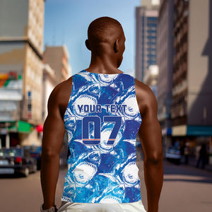 Cabo Verde WC2026 Prematch Guernsey Inspired Custom Men Tank Top Tubaroes Azuis Making History