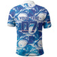 Cabo Verde WC2026 Prematch Guernsey Inspired Custom Polo Shirt Tubaroes Azuis Making History