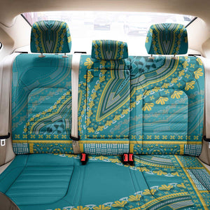 Dashiki Back Car Seat Cover Luxury Afro - Teal