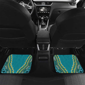 Dashiki Car Mats Luxury Afro - Teal