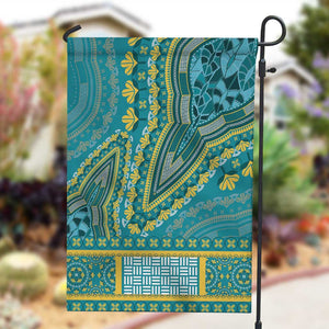 Dashiki Garden Flag Luxury Afro - Teal