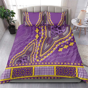 Dashiki Bedding Set Luxury Afro - Violet