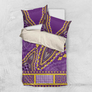 Dashiki Bedding Set Luxury Afro - Violet