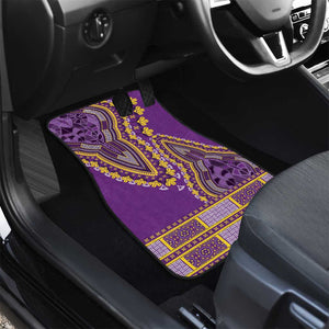 Dashiki Car Mats Luxury Afro - Violet