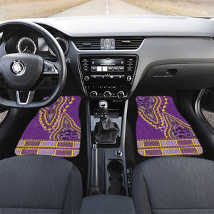 Dashiki Car Mats Luxury Afro - Violet