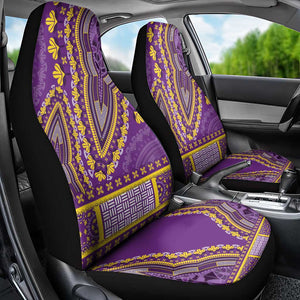 Dashiki Car Seat Cover Luxury Afro - Violet