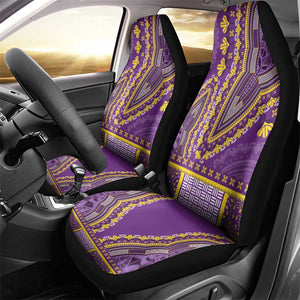 Dashiki Car Seat Cover Luxury Afro - Violet