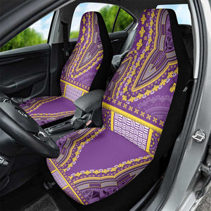 Dashiki Car Seat Cover Luxury Afro - Violet