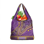 Dashiki Grocery Bag Luxury Afro - Violet