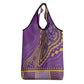 Dashiki Grocery Bag Luxury Afro - Violet