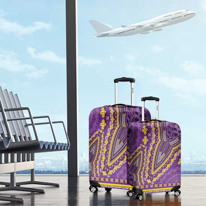 Dashiki Luggage Cover Luxury Afro - Violet