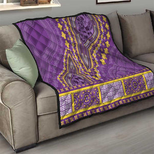 Dashiki Quilt Luxury Afro - Violet