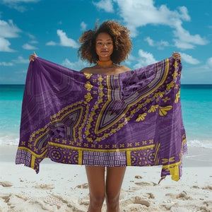 Dashiki Sarong Luxury Afro - Violet