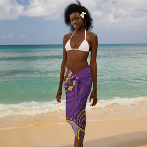 Dashiki Sarong Luxury Afro - Violet