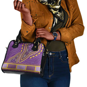 Dashiki Shoulder Handbag Luxury Afro - Violet