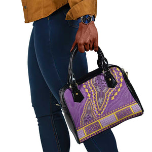 Dashiki Shoulder Handbag Luxury Afro - Violet