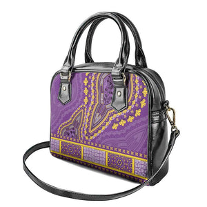 Dashiki Shoulder Handbag Luxury Afro - Violet