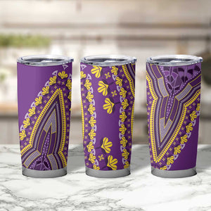 Dashiki Tumbler Cup Luxury Afro - Violet