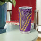 Dashiki Tumbler Cup Luxury Afro - Violet