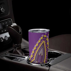 Dashiki Tumbler Cup Luxury Afro - Violet