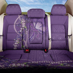 Lupus Awareness Purple Ribbon Butterfly Back Car Seat Cover Hope