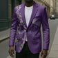 Lupus Awareness Purple Ribbon Butterfly Blazer Hope