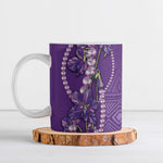 Lupus Awareness Purple Ribbon Butterfly Ceramic Mug Hope