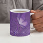 Lupus Awareness Purple Ribbon Butterfly Ceramic Mug Hope