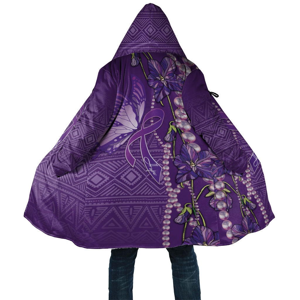 Lupus Awareness Purple Ribbon Butterfly Cloak Hope