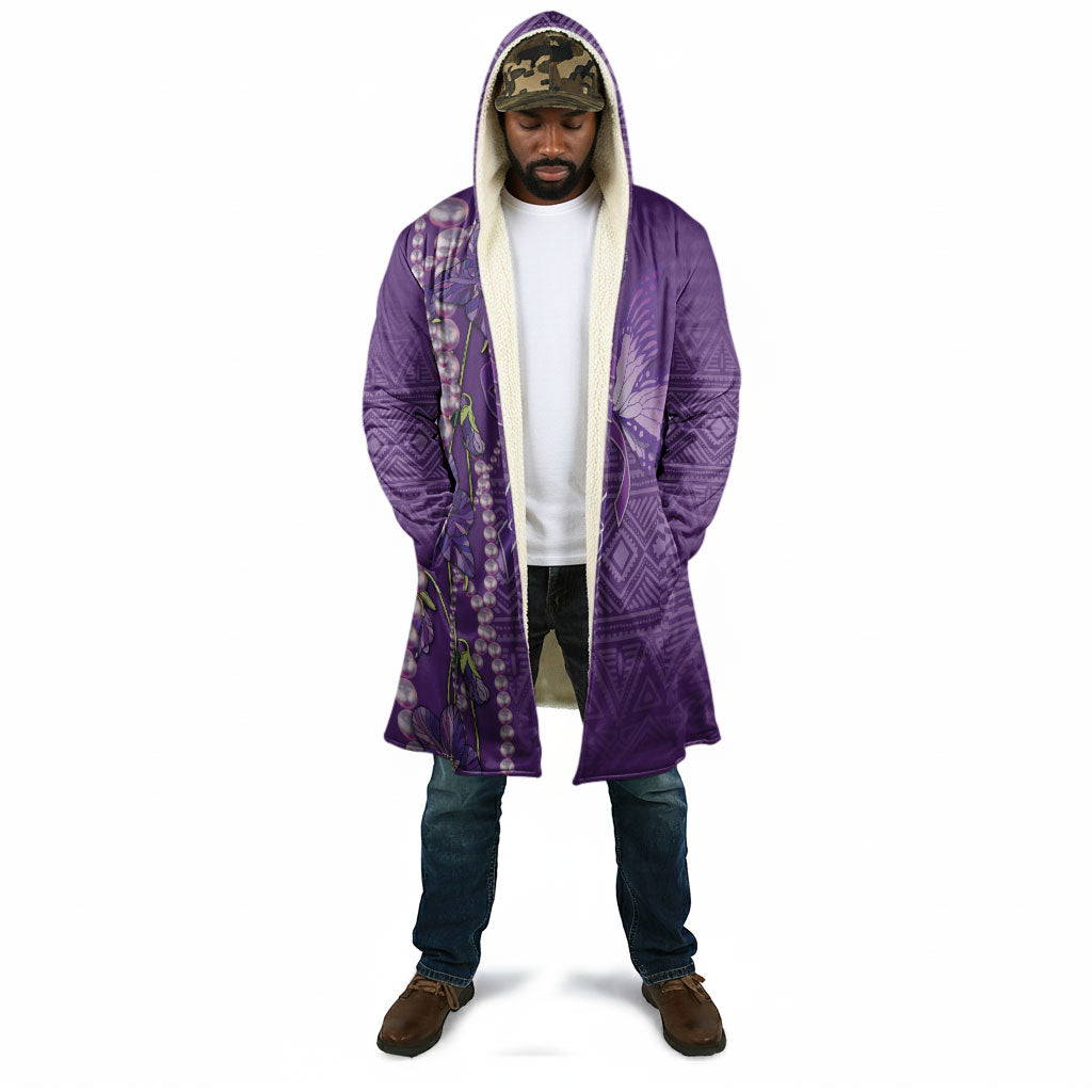 Lupus Awareness Purple Ribbon Butterfly Cloak Hope
