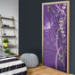 Lupus Awareness Purple Ribbon Butterfly Door Cover Hope