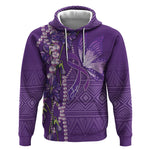 Lupus Awareness Purple Ribbon Butterfly Hoodie Hope
