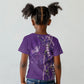 Lupus Awareness Purple Ribbon Butterfly Kid T shirt Hope