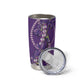 Lupus Awareness Purple Ribbon Butterfly Tumbler Cup Hope