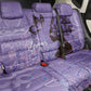 Lupus Awareness Afro Girl - Proud Survivor Back Car Seat Cover Ankara Pattern