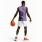 Lupus Awareness Afro Girl - Proud Survivor Basketball Jersey Ankara Pattern